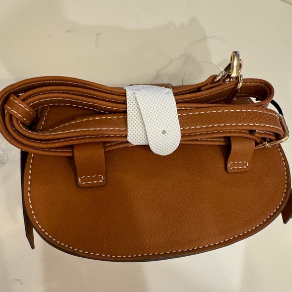 Rachel Zoe Edessi Brown Leather Belt Bag Crossbody Shoulder Bag NWT - Picture 5 of 8
